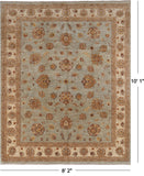 Peshawar Handmade Area Rug - 8' 2" X 10' 1"