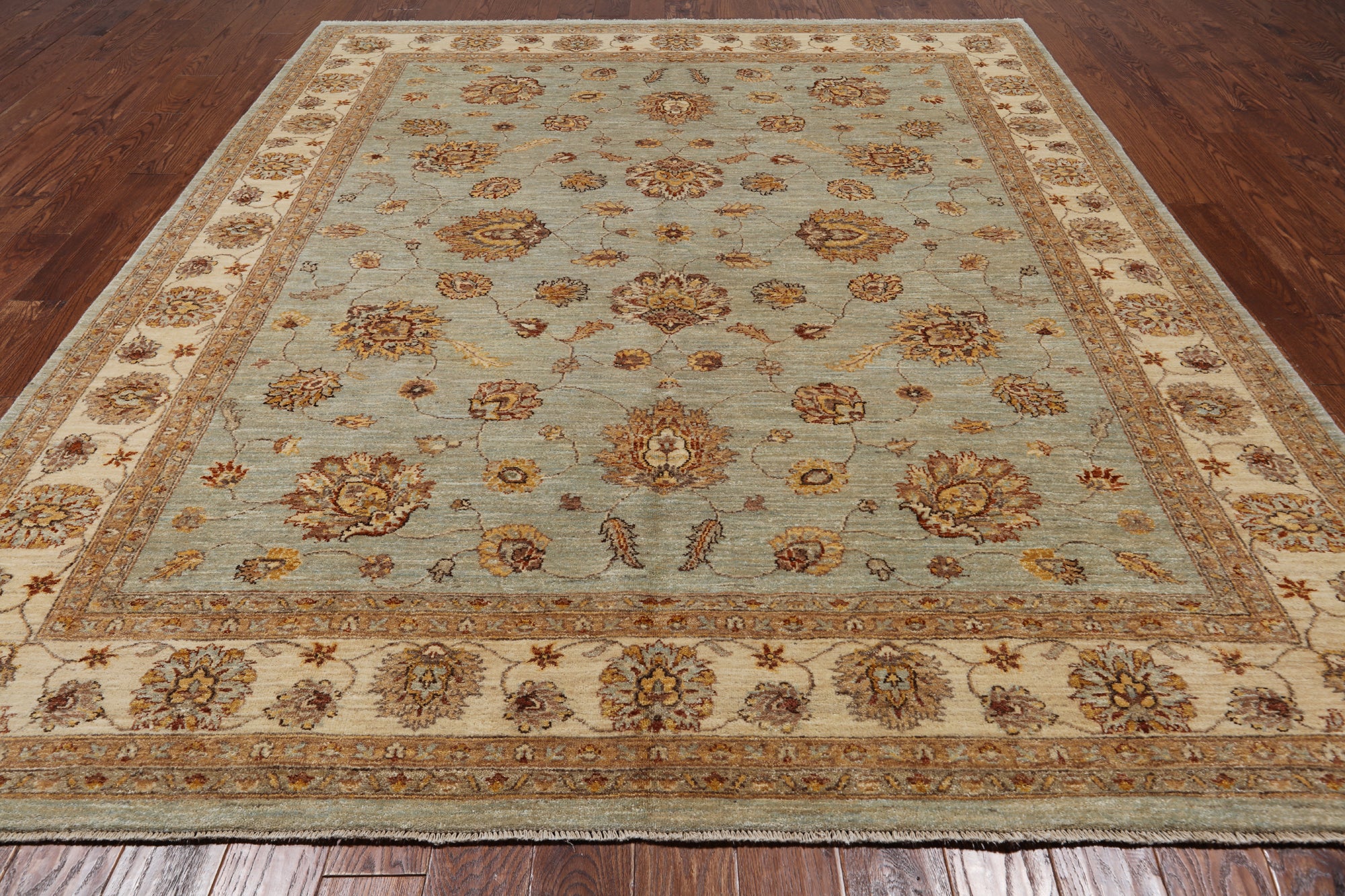 Peshawar Handmade Area Rug - 8' 2" X 10' 1"