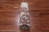 Turkish Oushak Hand Knotted Area Rug - 9' 1" X 12' 3"