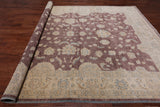 Turkish Oushak Hand Knotted Area Rug - 9' 1" X 12' 3"