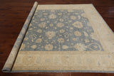 Turkish Oushak Handmade Area Rug - 8' 1" X 9' 4"