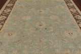 Turkish Oushak Hand Knotted Area Rug - 8' 5" X 9' 10"