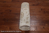 Ivory Peshawar Hand Knotted Wool Area Rug - 6' 2" X 9' 2"