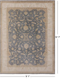 Peshawar Hand Knotted Area Rug - 9' 1" X 12' 1" - Golden Nile