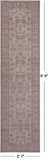 Ivory Peshawar Hand Knotted Wool Runner Rug - 2' 7" X 9' 9"