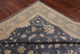 Turkish Oushak Wool Hand Knotted Area Rug - 9' 0" X 11' 10"