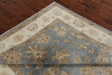 Turkish Oushak Hand Knotted Wool Rug - 6' 0" X 9' 2"
