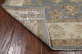 Turkish Oushak Hand Knotted Wool Rug - 6' 0" X 9' 2"