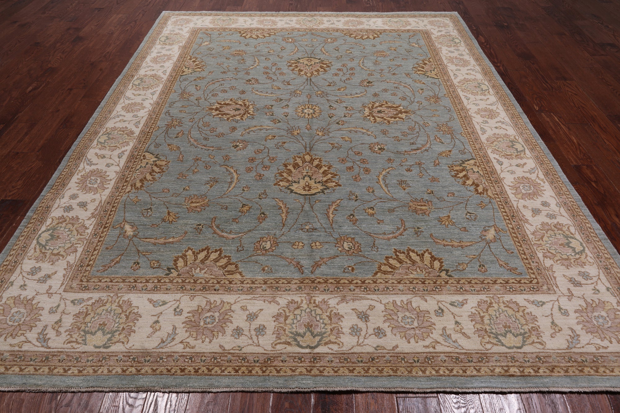 Persian Hand Knotted Wool Area Rug - 8' 2" X 10' 2"