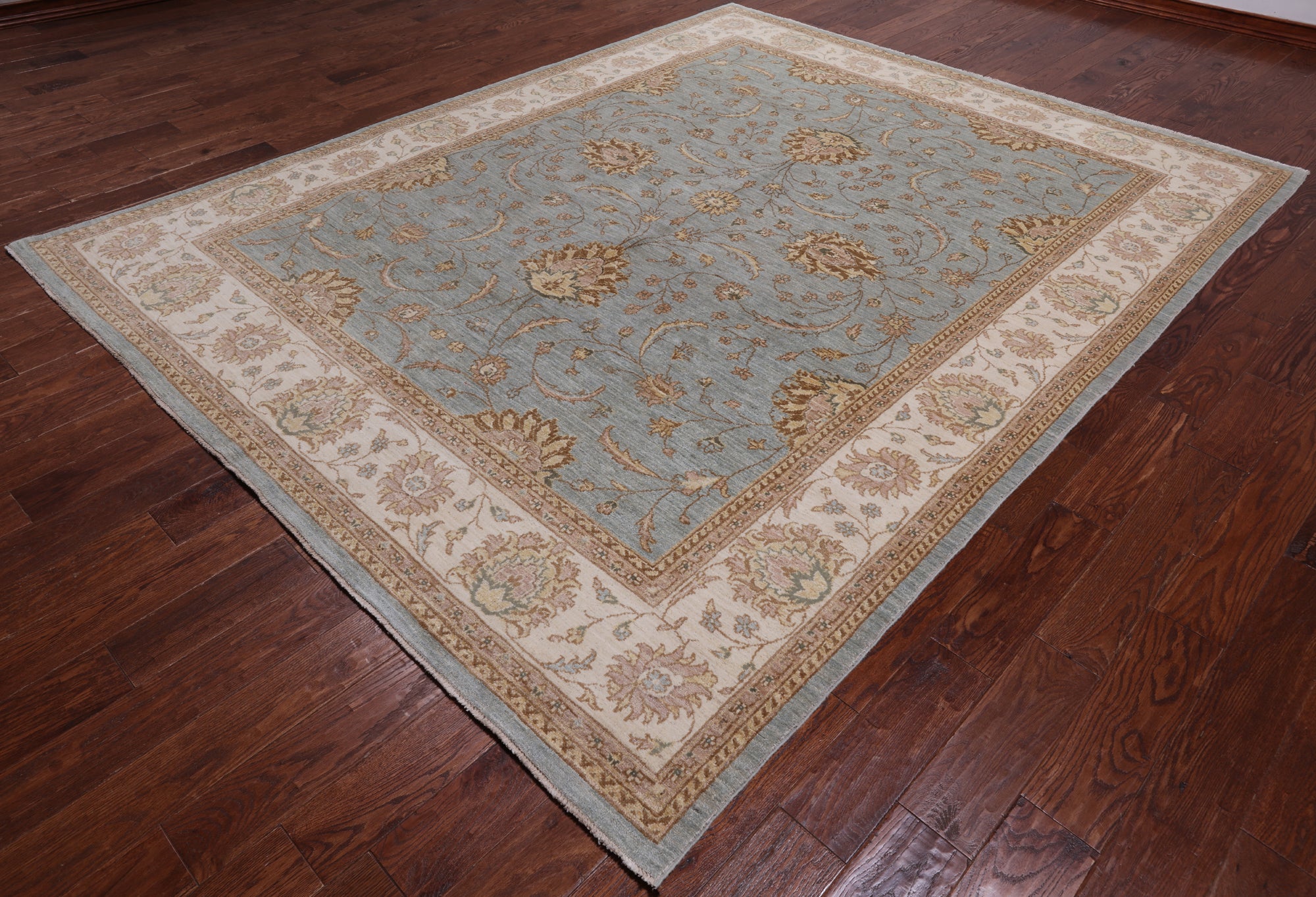 Persian Hand Knotted Wool Area Rug - 8' 2" X 10' 2"