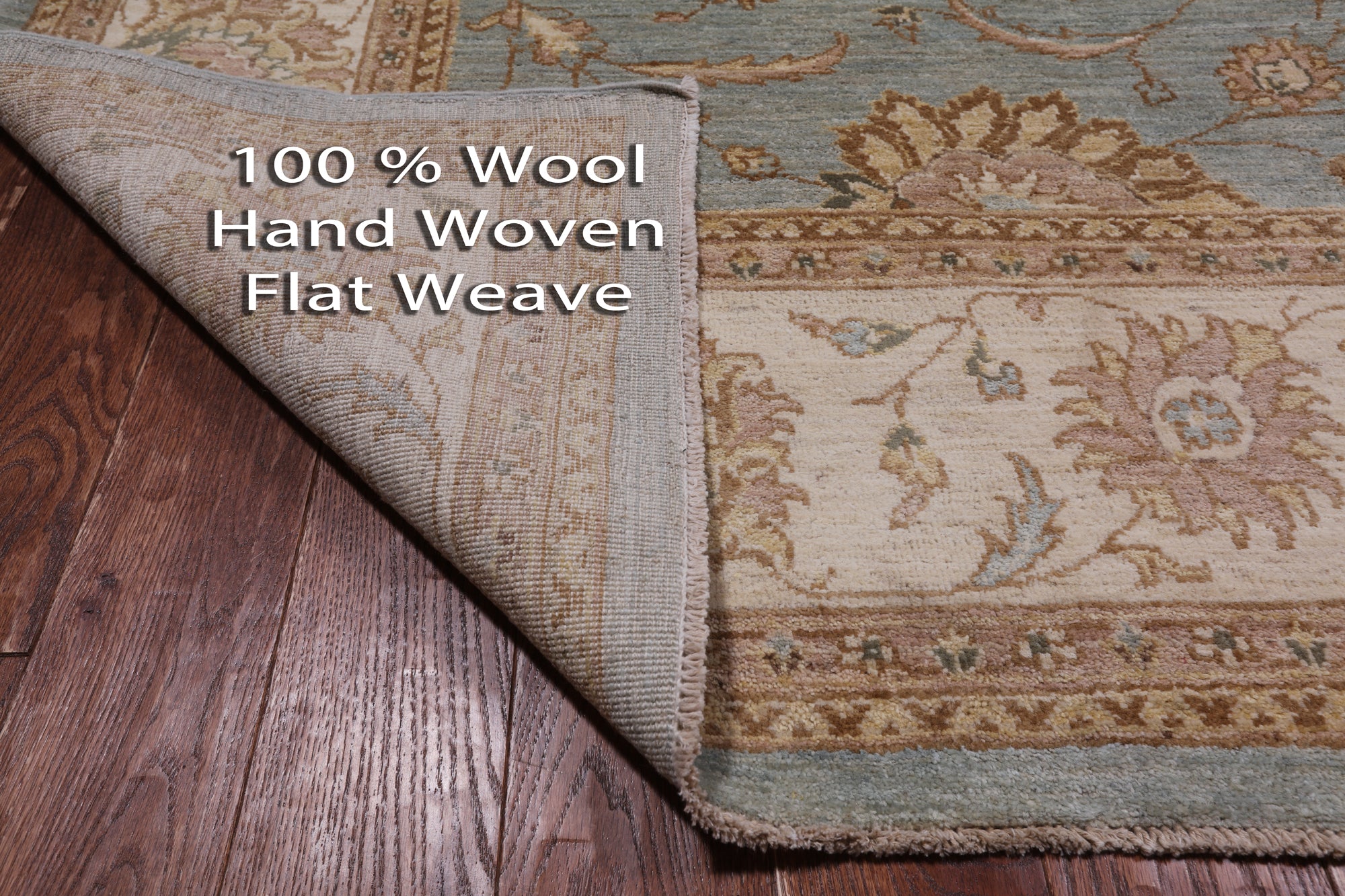 Persian Hand Knotted Wool Area Rug - 8' 2" X 10' 2"