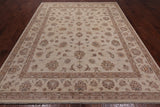 Ivory Persian Handmade Area Rug - 8' 1" X 10' 1"