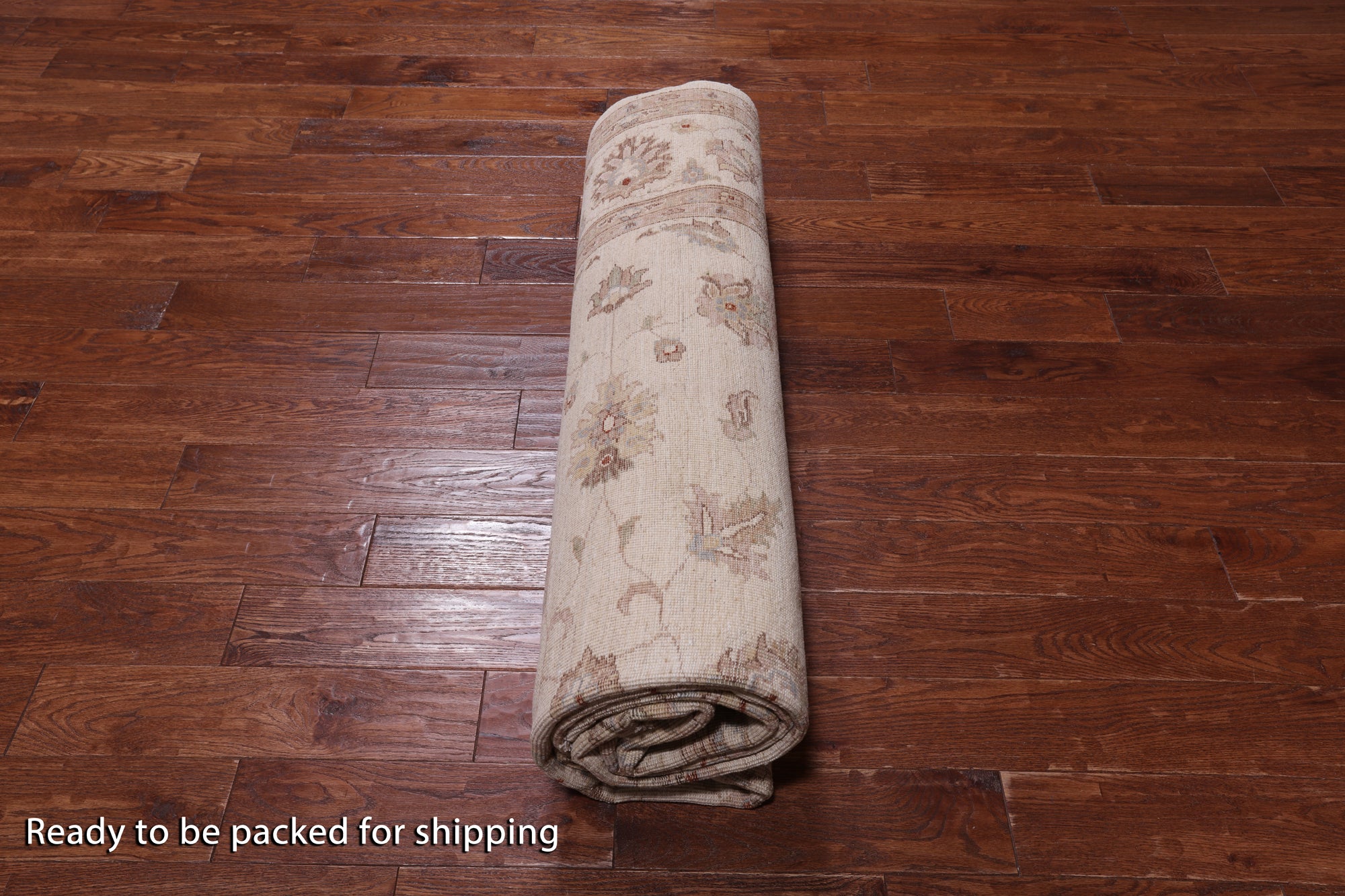 Ivory Persian Handmade Area Rug - 8' 1" X 10' 1"
