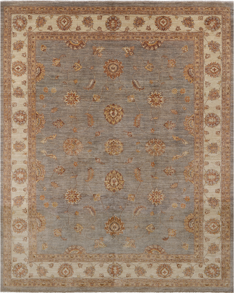 Persian Hand Knotted Wool Area Rug - 8' 3" X 10' 3"