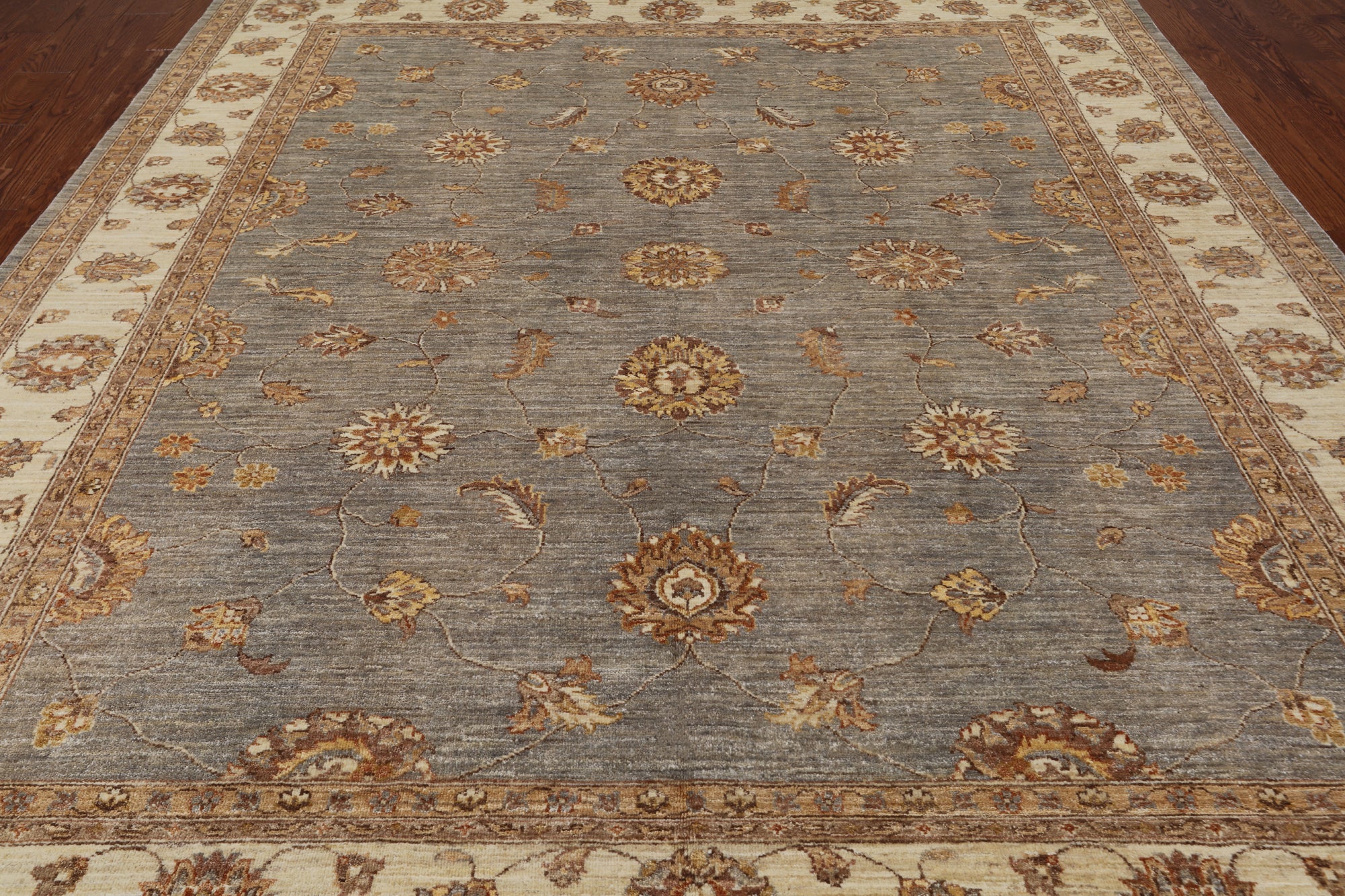 Persian Hand Knotted Wool Area Rug - 8' 3" X 10' 3"
