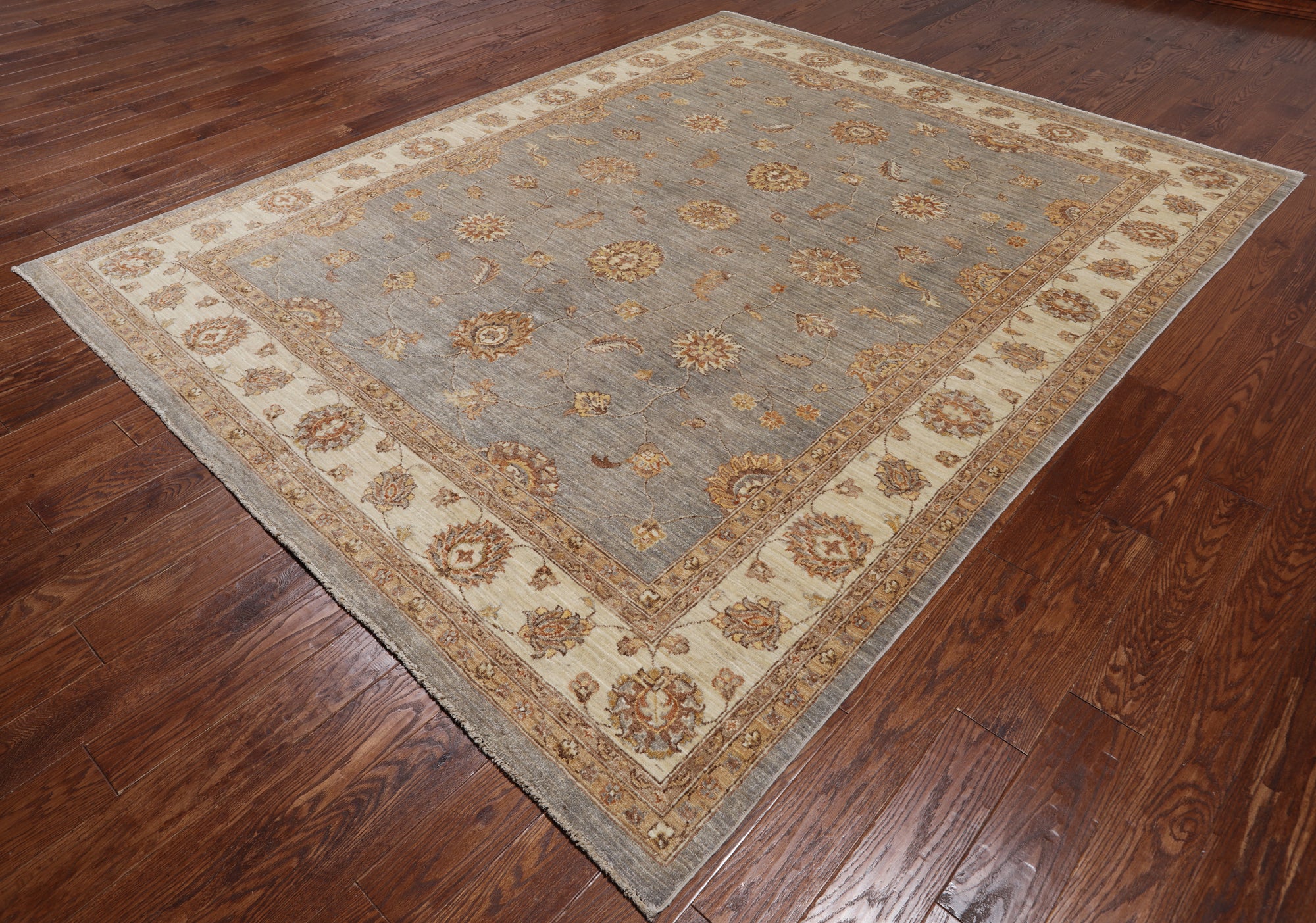 Persian Hand Knotted Wool Area Rug - 8' 3" X 10' 3"