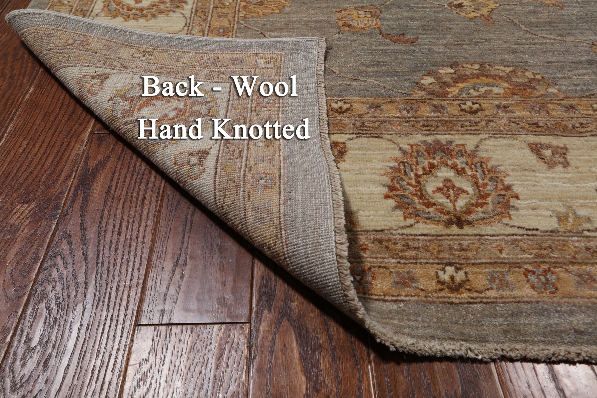 Persian Hand Knotted Wool Area Rug - 8' 3" X 10' 3"