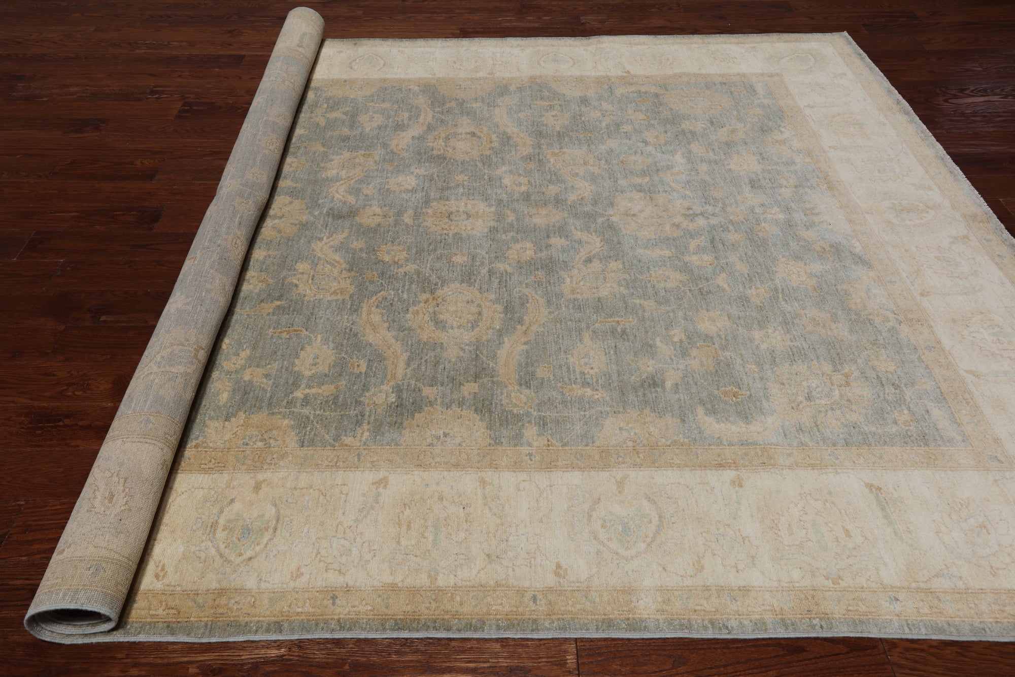 Persian Hand Knotted Wool Area Rug - 8' 3" X 9' 10"