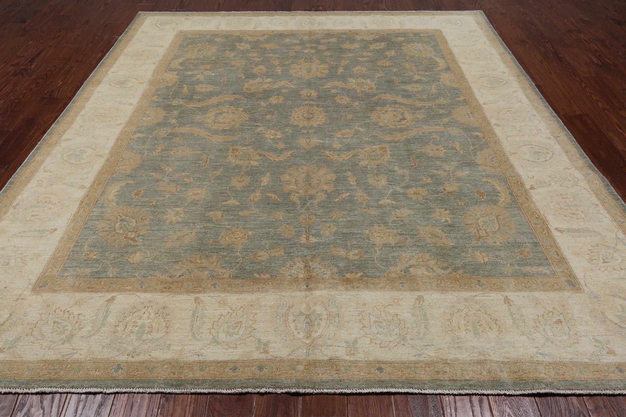 Persian Hand Knotted Wool Area Rug - 8' 3" X 9' 10"