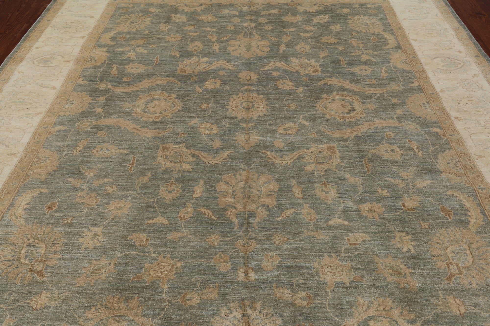 Persian Hand Knotted Wool Area Rug - 8' 3" X 9' 10"