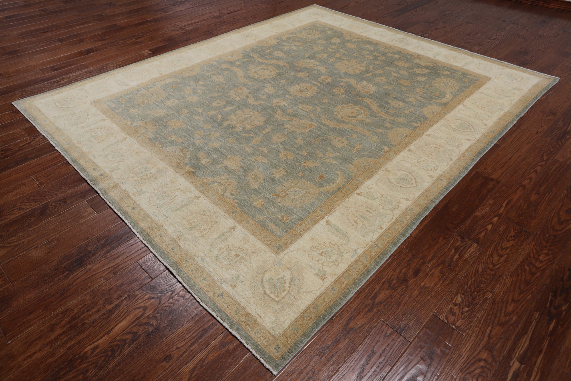 Persian Hand Knotted Wool Area Rug - 8' 3" X 9' 10"