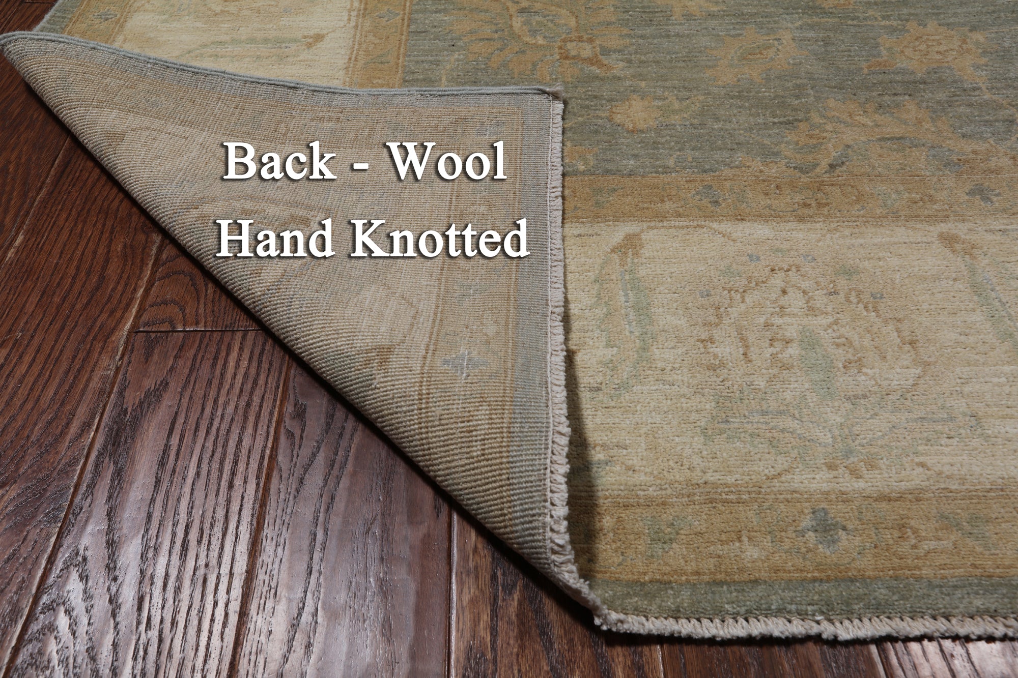 Persian Hand Knotted Wool Area Rug - 8' 3" X 9' 10"