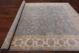 Turkish Oushak Hand Knotted Wool Rug - 9' 1" X 12' 8"