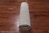 Turkish Oushak Hand Knotted Wool Rug - 9' 1" X 12' 8"