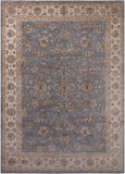 Turkish Oushak Hand Knotted Wool Rug - 9' 1" X 12' 8"