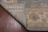 Turkish Oushak Hand Knotted Wool Rug - 9' 1" X 12' 8"