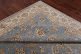 Turkish Oushak Hand Knotted Wool Rug - 9' 1" X 12' 8"