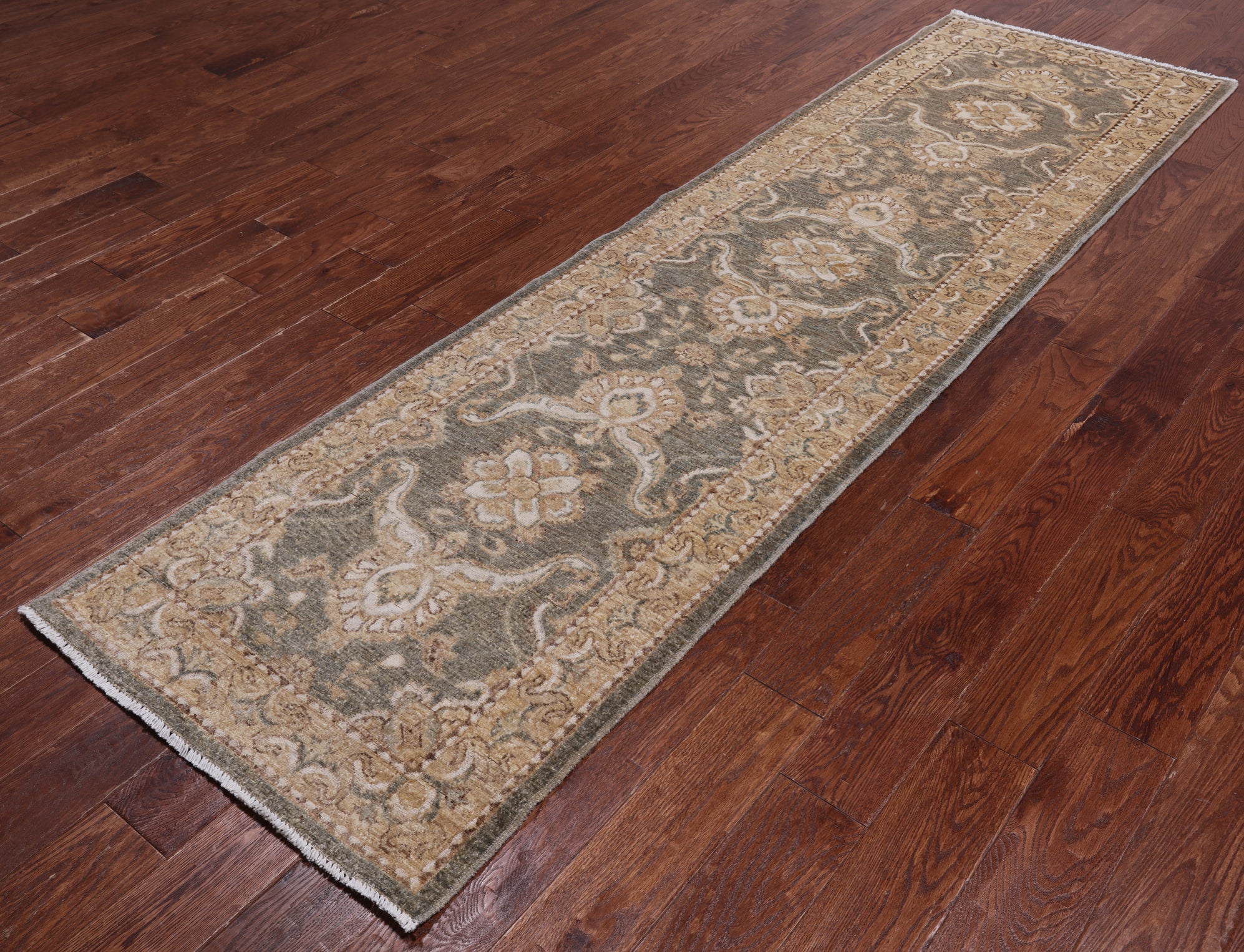 Peshawar Handmade Wool Runner Rug - 2' 7" X 9' 6"
