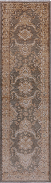 Peshawar Handmade Wool Runner Rug - 2' 7" X 9' 6"
