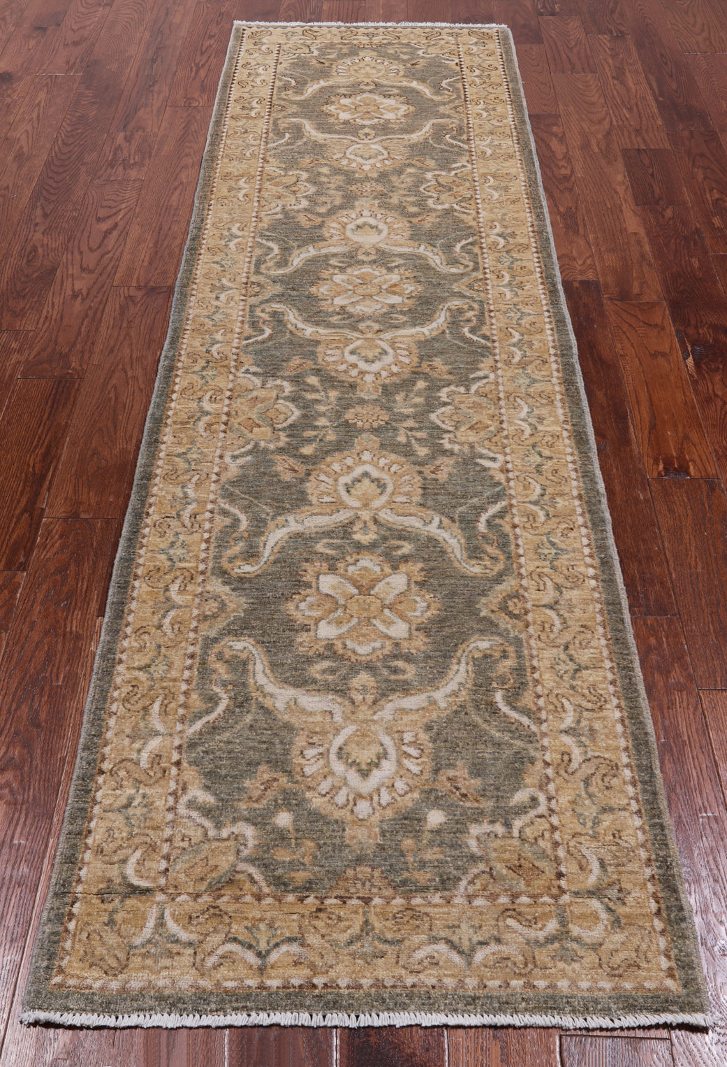 Peshawar Handmade Wool Runner Rug - 2' 7" X 9' 6"