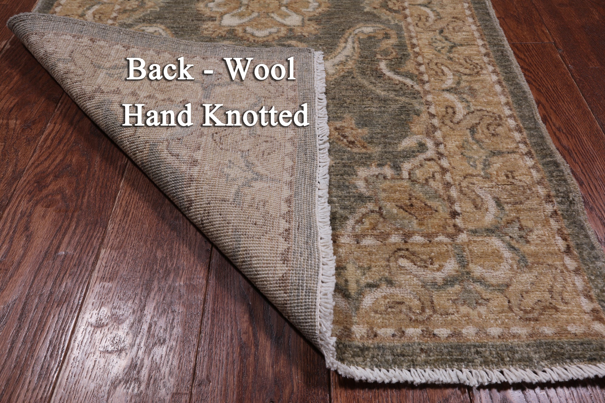 Peshawar Handmade Wool Runner Rug - 2' 7" X 9' 6"