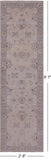 Ivory Peshawar Handmade Wool Runner Rug - 2' 8" X 9' 7" - Golden Nile