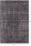 Persian Overdyed Handmade Wool Area Rug - 6' 7" X 9' 9" - Golden Nile