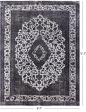 Persian Overdyed Hand Knotted Wool Rug - 9' 7" X 12' 3" - Golden Nile