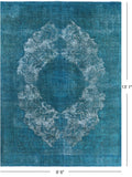 Persian Overdyed Handmade Wool Rug - 9' 6" X 13' 1" - Golden Nile