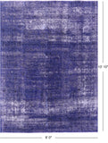 Persian Overdyed Handmade Wool Rug - 8' 0" X 10' 10" - Golden Nile