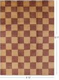 Persian Gabbeh Hand Knotted Wool Rug - 8' 10" X 12' 7" - Golden Nile