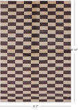 Persian Gabbeh Hand Knotted Wool Area Rug - 6' 2" X 8' 10" - Golden Nile