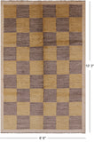 Persian Gabbeh Hand Knotted Wool Rug - 6' 6" X 10' 3" - Golden Nile