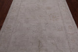 Ivory Peshawar White Wash Handmade Area Rug - 5' 1" X 6' 11"