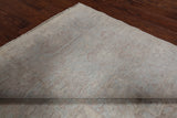 Grey Peshawar White Wash Hand Knotted Area Rug - 4' 10" X 7' 0"