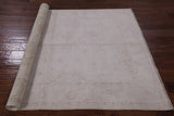 Ivory Peshawar White Wash Hand Knotted Rug - 4' 11" X 6' 11" - Golden Nile
