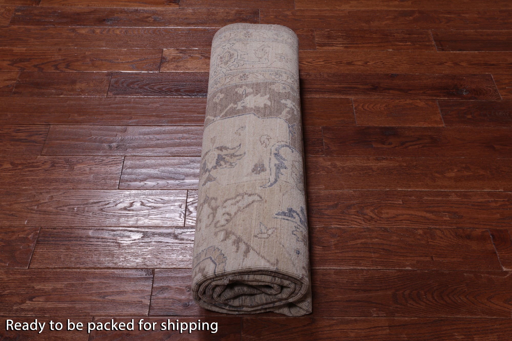SUPER SALE Persian White Wash Handmade Wool Area Rug - 6' 0" X 8' 9"