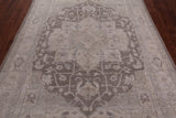 SUPER SALE Persian White Wash Handmade Wool Area Rug - 6' 0" X 8' 9"