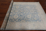 Persian White Wash Hand Knotted Rug - 6' 1" X 9' 2"