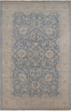 Persian White Wash Hand Knotted Rug - 6' 1" X 9' 2"